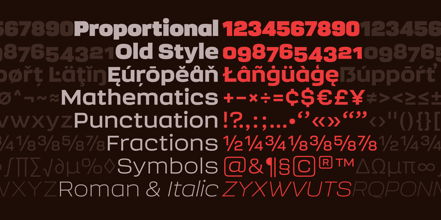 Sqwared SemiBold Font preview
